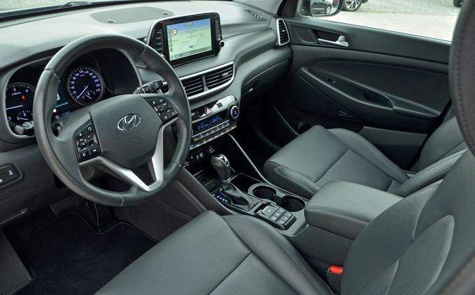 Hyundai Tucson cena 133889 przebieg: 61000, rok produkcji 2019 z Dąbrowa Tarnowska małe 631